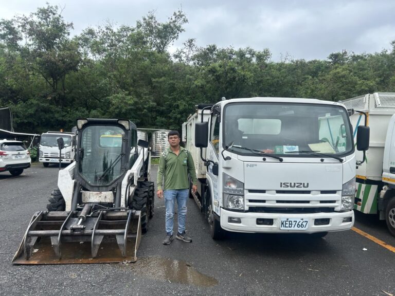 高雄市府整備完成　環保局車隊今早出發支援嘉義縣、市救災